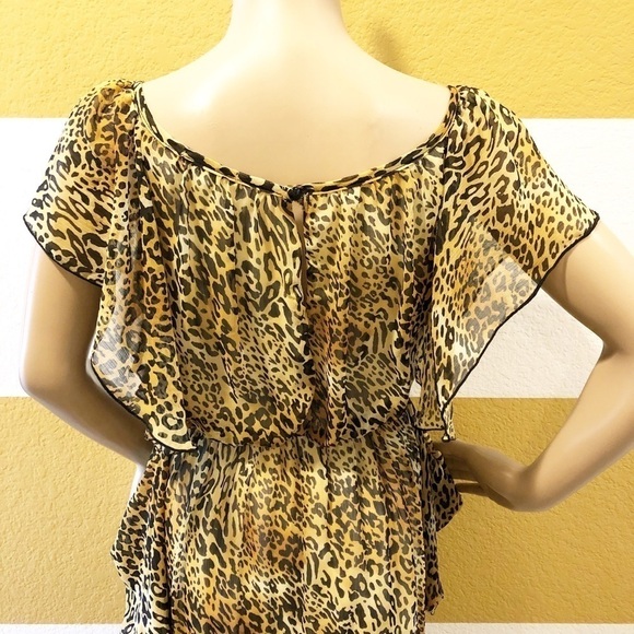 Velvet Torch animal print mini dress - Picture 6 of 9